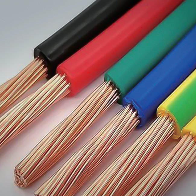 Coloured wire and cable - CV-CZ-6802 series reference photo