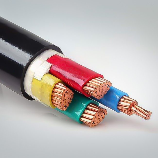 Coloured wire and cable bundle - CV-CZ-6802 series reference photo