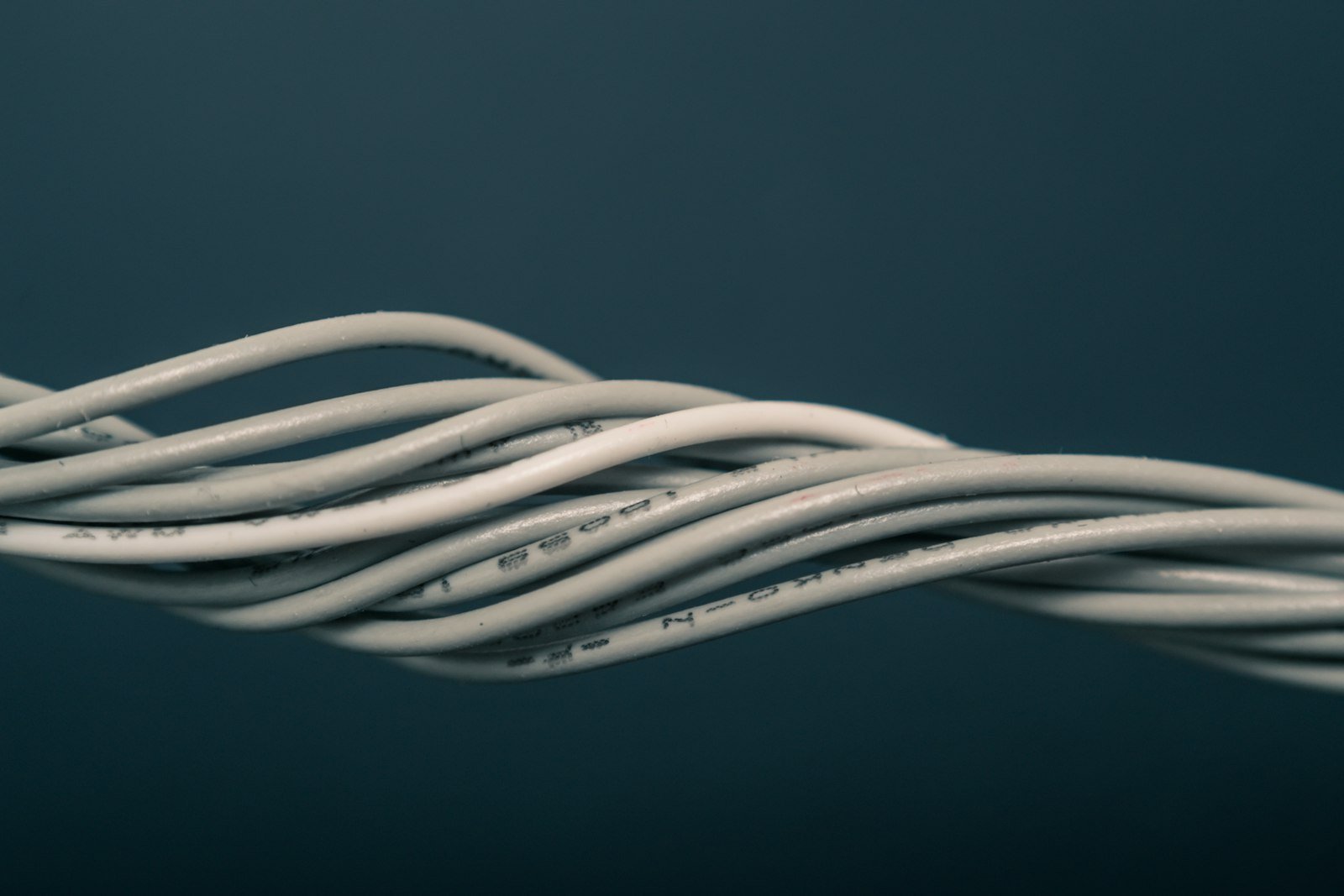 Coiled electrical cable