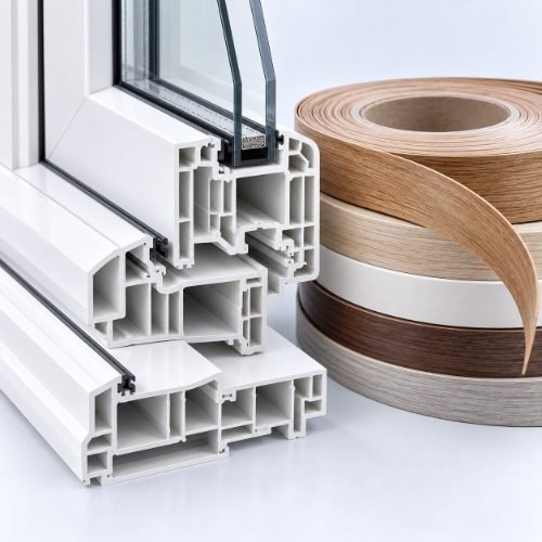 uPVC profile and edge banding